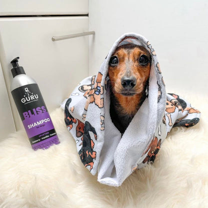 THE PET GURU DOG SHAMPOO BLISS UPLIFTING FRAGRANCE - NATURAL DOG GROOMING