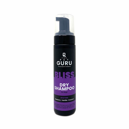 THE PET GURU PROFESSIONAL DOG DRY SHAMPOO BLISS UPLIFTING WATERLESS DOG SHAMPOO