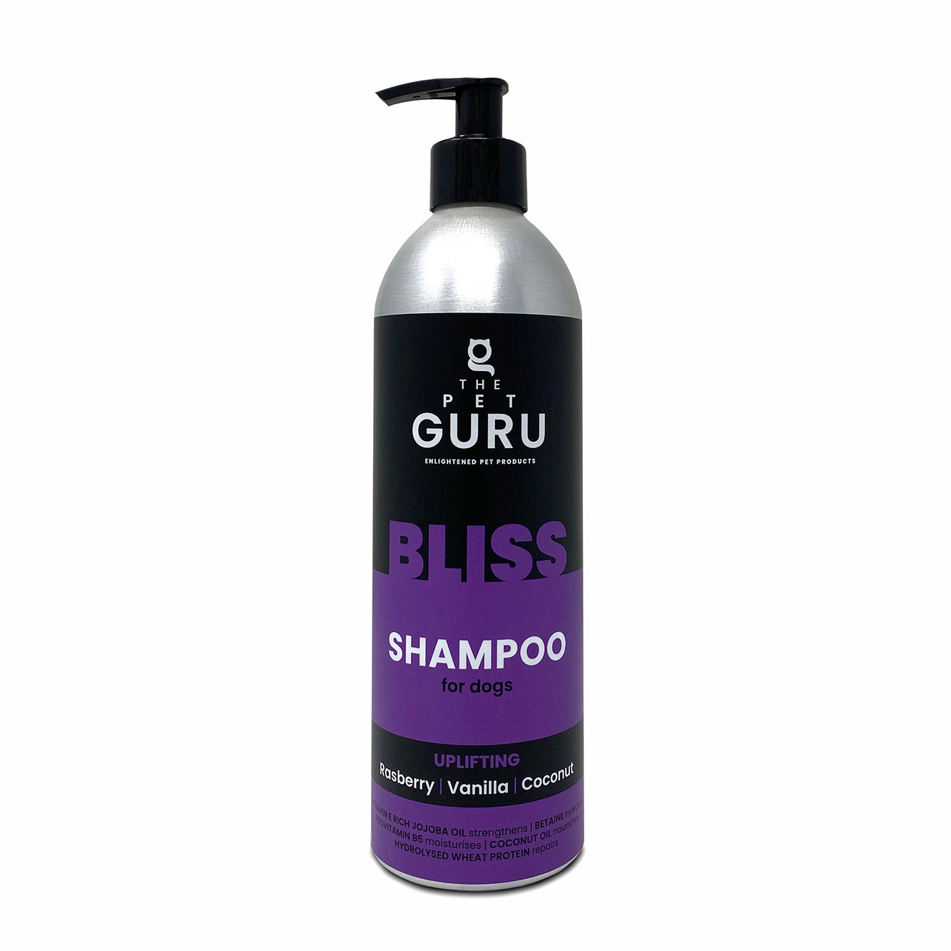 THE PET GURU DOG SHAMPOO BLISS UPLIFTING FRAGRANCE - NATURAL DOG GROOMING