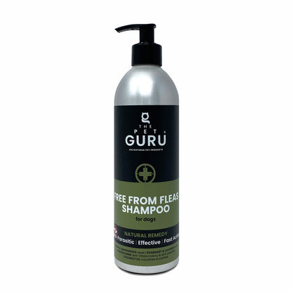 THE PET GURU ANTI FLEA SHAMPOO NATURAL FOR DOGS