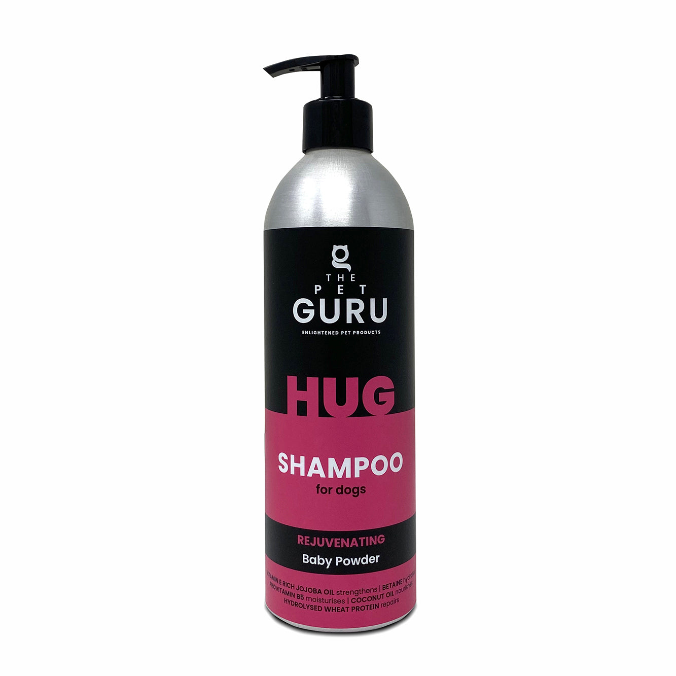 THE PET GURU DOG SHAMPOO BABY POWDER HUG REJUVENATINGING FRAGRANCE