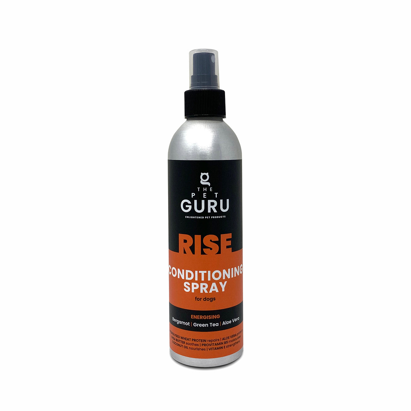 THE PET GURU PROFESSIONAL CONDITIONING GROOMING SPRAY RISE ENERGISING