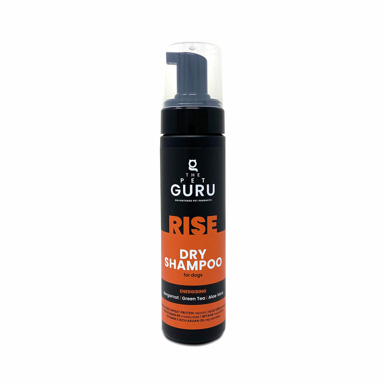 THE PET GURU PROFESSIONAL DOG DRY SHAMPOO RISE ENERGISING