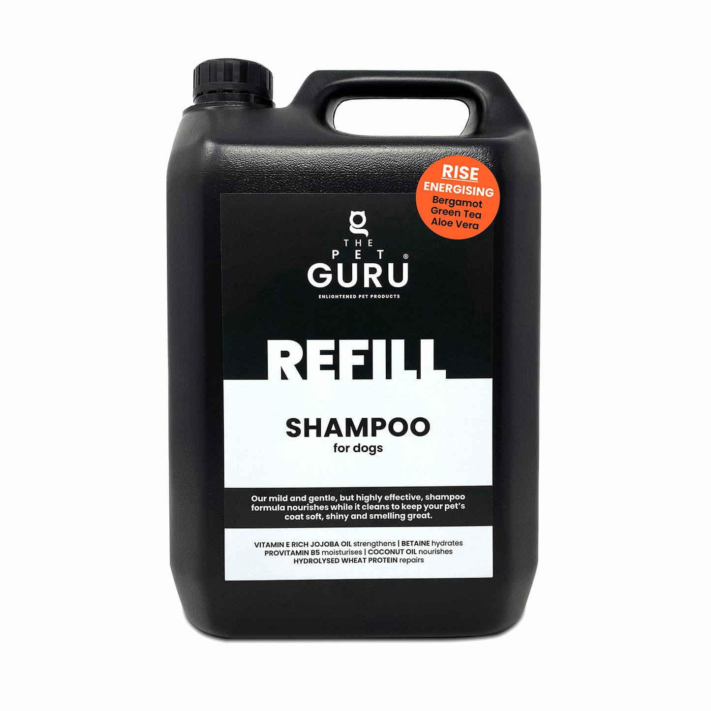 THE PET GURU NATURAL DOG SHAMPOO REFILL RISE ENERGISING FRAGRANCE