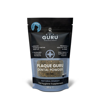 Plaque Guru oral hygiene supplement for Cats, 100gm