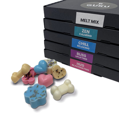 pet-friendly fragranced soy wax melts + botanicals